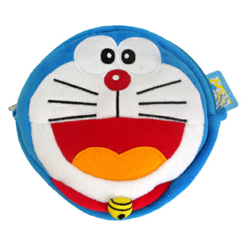 【真愛日本】15090400021	圓側背包-叮噹臉Doraemon 哆啦A夢 小叮噹側背包萬用包小叮噹