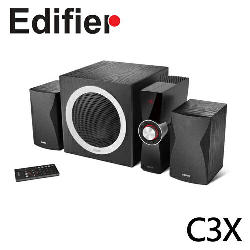 Edifier 漫步者 C3X 三件式 2.1聲道 高品質喇叭*免運費  