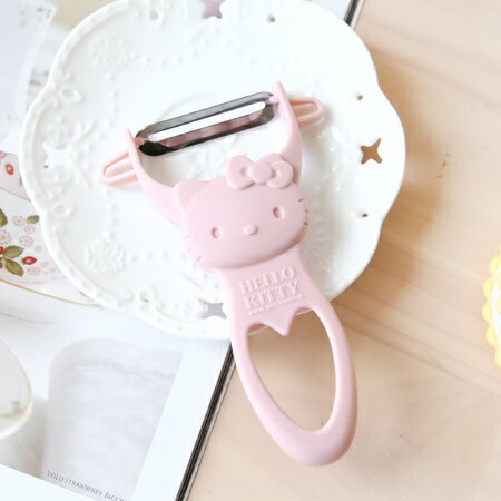 日貨 Hello Kitty造型刨刀 刮皮刀 刮刀 水果刀 果皮刀 凱蒂貓 三麗鷗 KT【N201244】