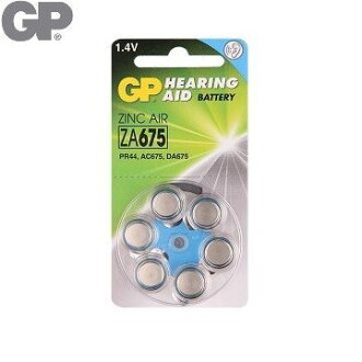 {光華成功NO.1} GP 助 聽 器 用電池ZA675 (6入)(BAT-GPB-ZA675-D6)喔!看呢來