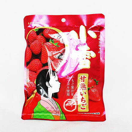 [敵富朗超市]Lotte小雪甘熟草莓糖