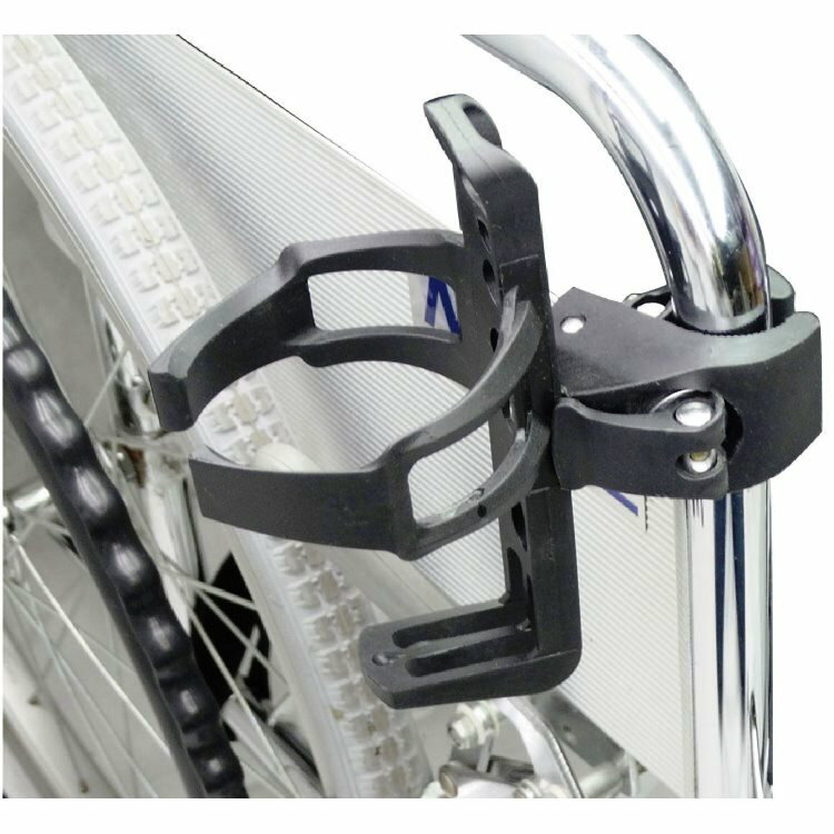 輪椅用飲料架 - 輪椅使用者適用 用途廣泛 飲料瓶、寶特瓶、保溫瓶等等皆適用