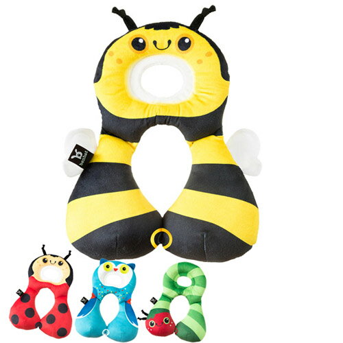 【奇買親子購物網】Benbat 寶寶旅遊頸枕 1-4歲(小蜜蜂/瓢蟲/貓頭鷹/毛毛蟲)