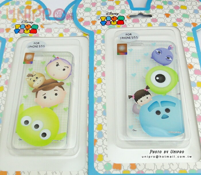 【unipro】迪士尼 iphone 5 5s tsum tsum 叠叠乐 玩具总动员 怪兽