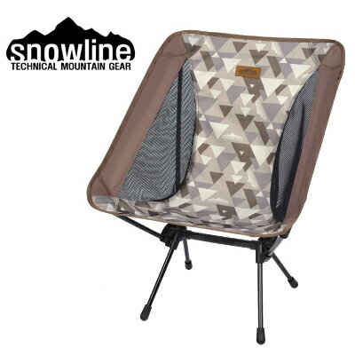 【鄉野情戶外專業】Snowline |韓國| 雷斯鋁合折合椅／休閒椅 折疊椅 摺疊椅 野營椅／SN55UMC002