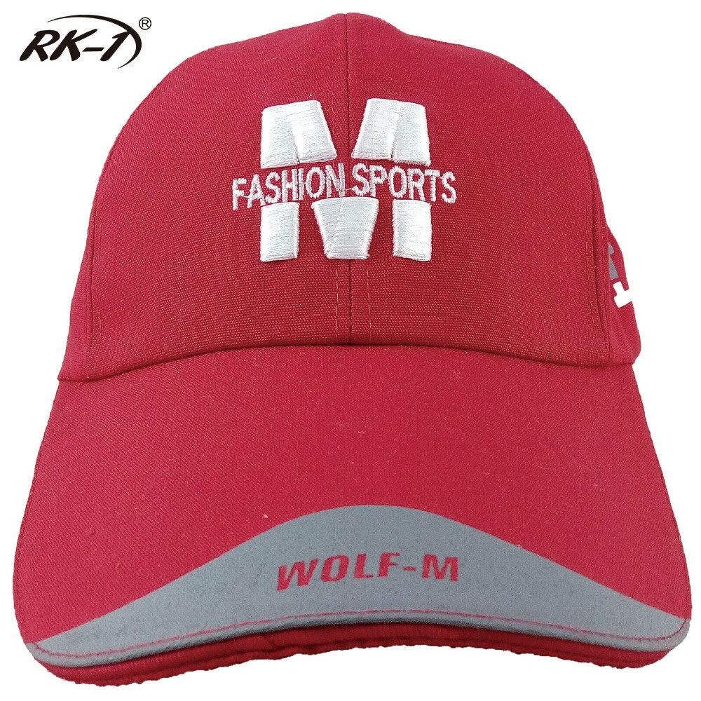 小玩子 RK-1 亮麗紅 布帽 帽子 鴨舌帽 長版型 休閒 遮陽 簡約 時尚 字母