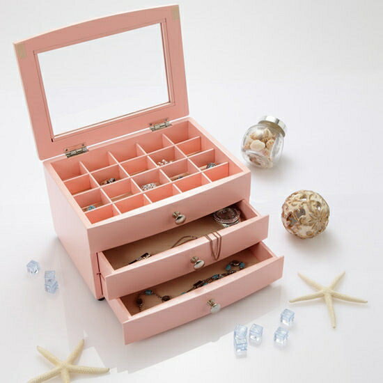 《AccessCo》 日系首飾珠寶收藏箱 收納盒(兩色)