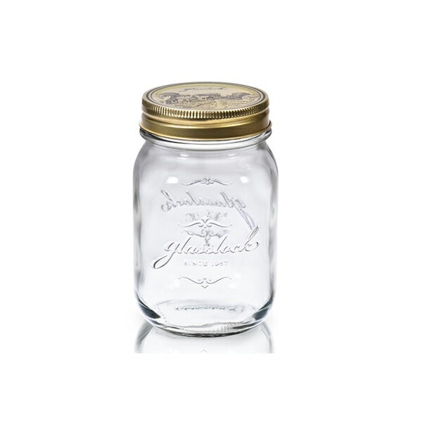 Glasslock經典玻璃密封罐500ml沙拉罐梅森瓶-大廚師百貨