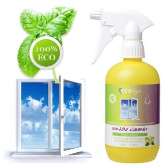 【好優Hoyo】澳洲原裝 Ecologic 100%天然檸檬萊姆窗戶玻璃清潔劑 520ml (有機配方)