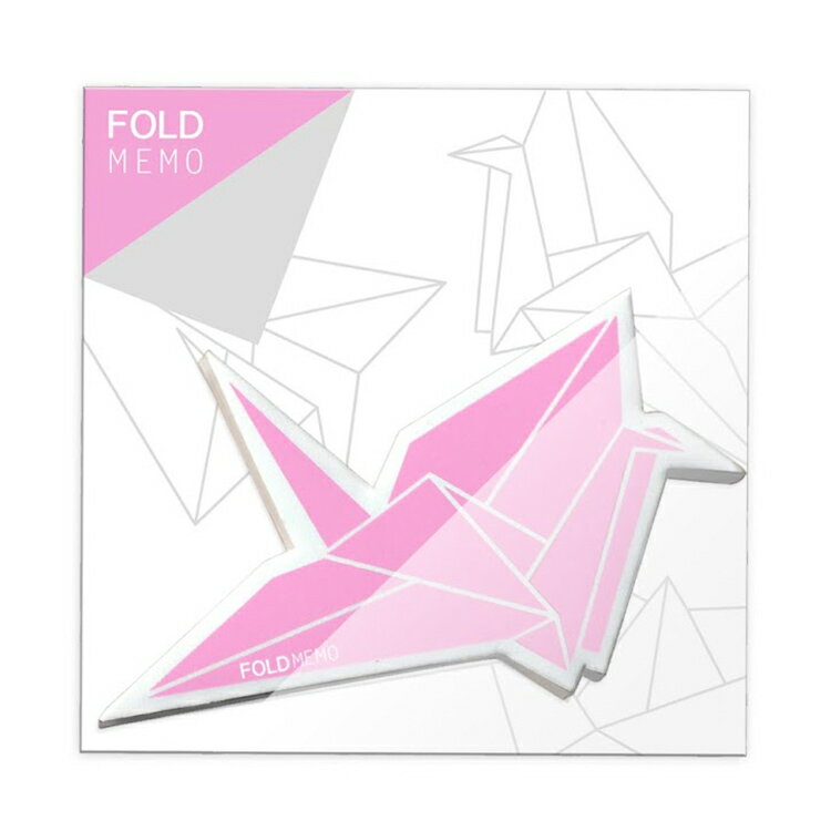 FOLD MEMO 摺紙便利貼 - 紙鶴