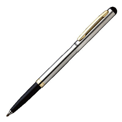 【PENTEL】 R460GMG-A黑 金夾鋼珠筆0.6mm