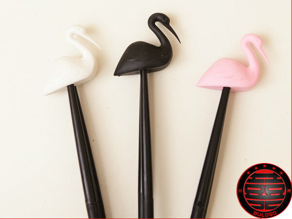 《不囉唆》創意兒童學習筷 練習筷子 天鵝造型環保筷 天鵝彈性筷（不挑色/款）【A223102】
