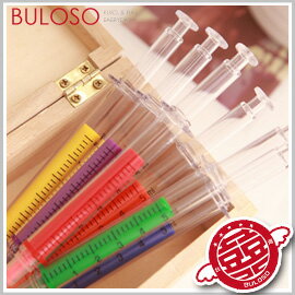 《不囉唆》【Y251389】(不挑色) 韓國文具 6色小針管螢光筆 造型辦公螢光標記/塗鴉筆