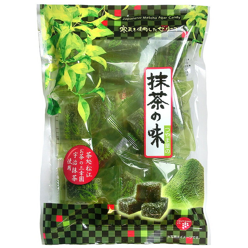 有樂町進口食品 日本進口 季節限定 津山屋製菓 寒天抹茶軟糖