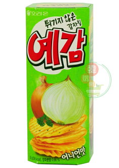 【韓購網】韓國Orion洋芋片(洋蔥口味)60g馬鈴薯與烤蒜洋蔥的清甜組合韓國暢銷餅乾特產名產韓國食品韓國必買預感洋芋片