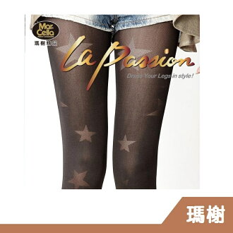 RH shop 瑪榭 瑪榭 閃亮星星花紋褲襪/絲襪 MA-9903/32