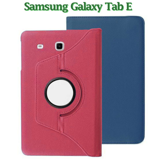 【旋轉、斜立】三星 SAMSUNG Galaxy Tab E 9.6 T560 平板專用 荔枝紋皮套/書本式保護套/支架展示  
