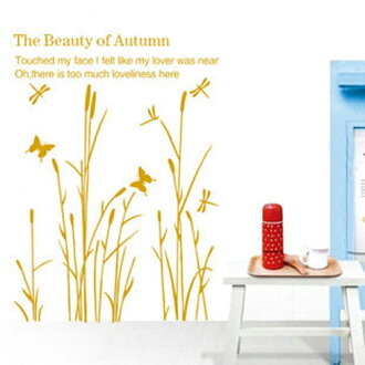 PS Mall╭*可移動多款創意的裝飾組合牆面貼紙 牆貼 壁貼【J1166】歐風DM57-0059