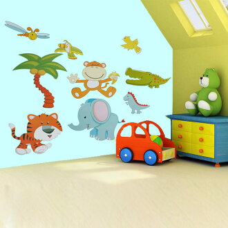 PS Mall╭*可移動多款創意的裝飾組合牆面貼紙 牆貼 壁貼【J1170】歐風XY-8052