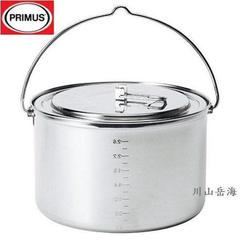 [ Primus 瑞典 ] Gourmet Saucepan 2.9L不鏽鋼鍋 /輕量化炊具 / 收納鍋子 / 露營 / 732310