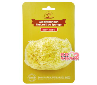 KERESO 蜂窩天然海綿 5 ~5.5吋 KS-8006 天然洗澡海棉