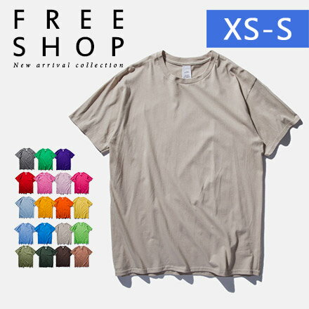 短T Free Shop【QFSIN035】潮流色系百搭素T圓領100%純棉質無縫圓筒T短T短袖上衣潮T 情侶款 有大尺碼