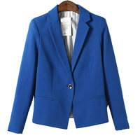 LINAGI里奈子精品【NO2235-15-97】韓KOREA 冰淇淋色系亮眼翻領單扣西裝外套上衣