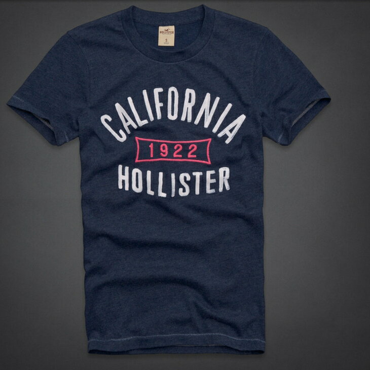 LINAGI 里奈子精品【HO21】美國進口全新新款100%真品 Hollister 男生版特色短T