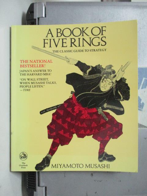 【書寶二手書T1／原文書_OSJ】A Book of Five Rings_Musashi, Miyamoto