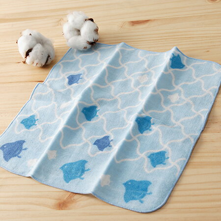 【taoru】和心傳｜濱千鳥 - 日本毛巾 25x25 cm（仕女手巾、紗布巾）- 日本二重織極上工藝＋傳統和紋印染，保證柔軟喲～