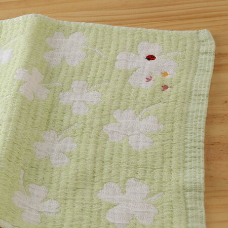 【taoru】fuwa fuwa | 幸運草 - 日本浴巾 45x115 cm - 蓬蓬鬆鬆，好像躺在雲朵上一般～