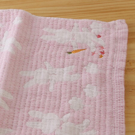 【taoru】fuwa fuwa | 兔兔 - 日本浴巾 45x115 cm - 蓬蓬鬆鬆，好像躺在雲朵上一般～