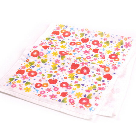 【taoru】肌想｜蘋果花 - 日本仕女毛巾 34x82 cm - 生活手繪風格，憑添生活趣味，是專為女性設計的迷你小手帕喔！
