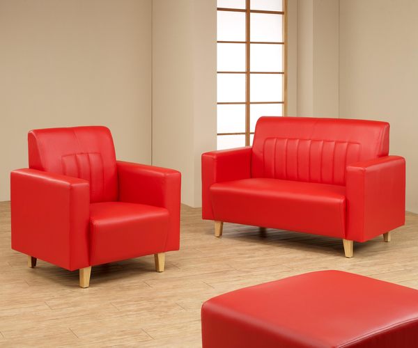 【石川家居】TW-03 紅色1+2+3沙發組 房東最愛 可挑色 需搭配車趟