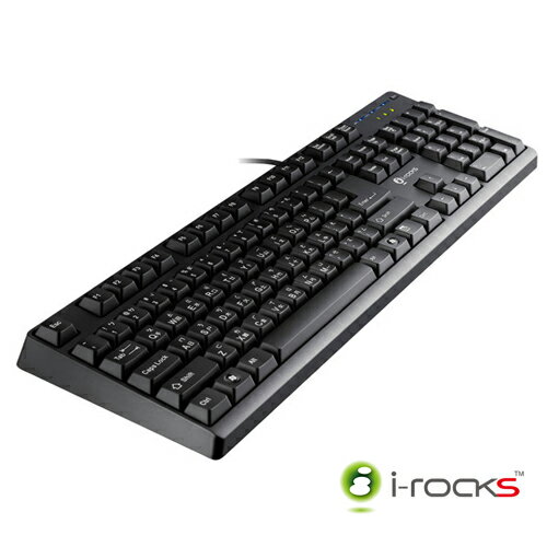 [福利品] i-Rocks KR6260 24顆鍵不衝突遊戲鍵盤