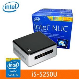 Intel NUC 迷你準系統電腦 BOXNUC5I5RYH i5-5250U (3M Cache, up to 2.70 GHz)  