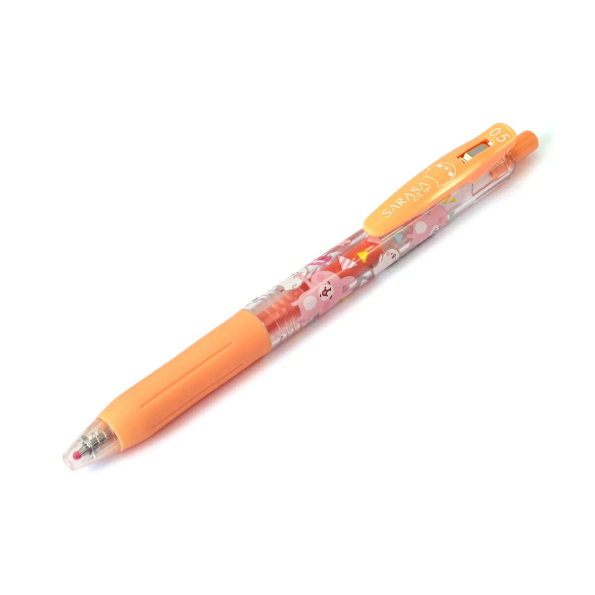 ＊小徑文化＊日本進口 SARASA Clip x Kanahei 聯名系列水性筆 - 粉橘 ( H018-95 )