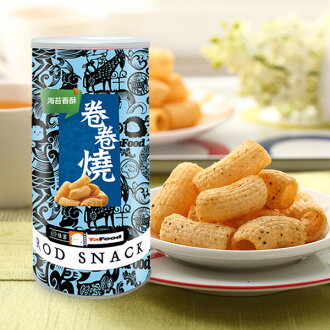 泰國零食 雅富卷卷燒-海苔口味(1罐)