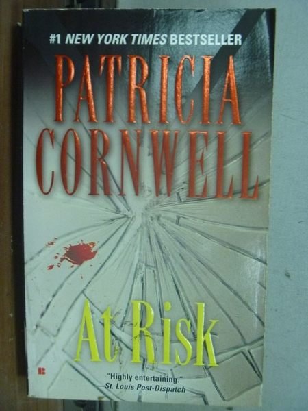 【書寶二手書T7／原文小說_IDE】PatriciaCornwell_At Risk