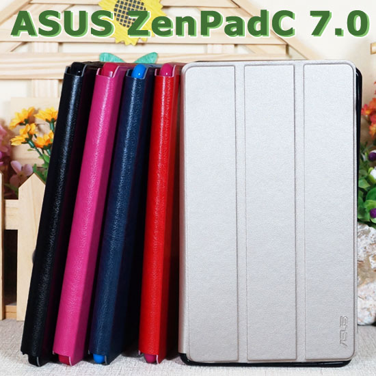 【冰河】華碩 ASUS ZenPad C 7.0 Z170C P01Z/Z170CG P01Y 專用平板側掀皮套/翻頁式保護套/斜立展示