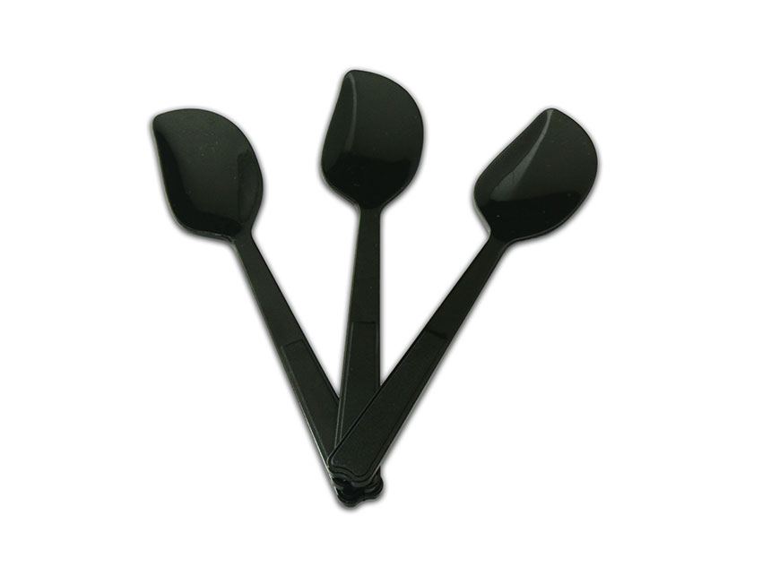 布丁匙、小湯匙 D-BT02 布丁湯匙（黑色）100pcs/包