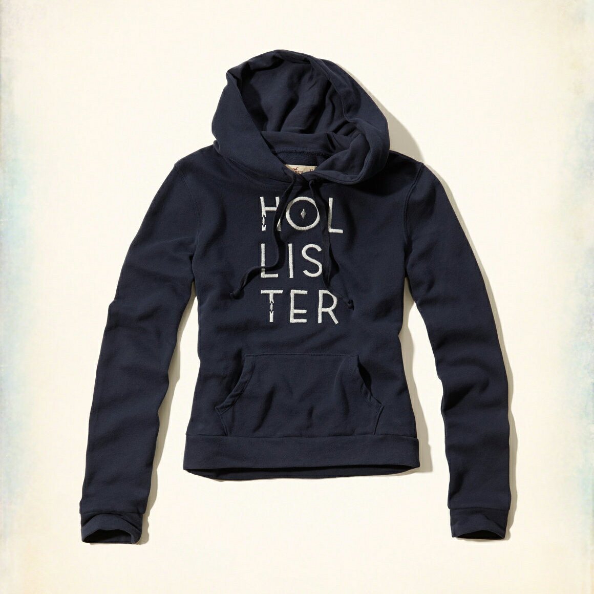 美國百分百【全新真品】Hollister Co. 帽T HCO 連帽 長袖 T恤 海鷗 深藍 女 S M 特價 F800