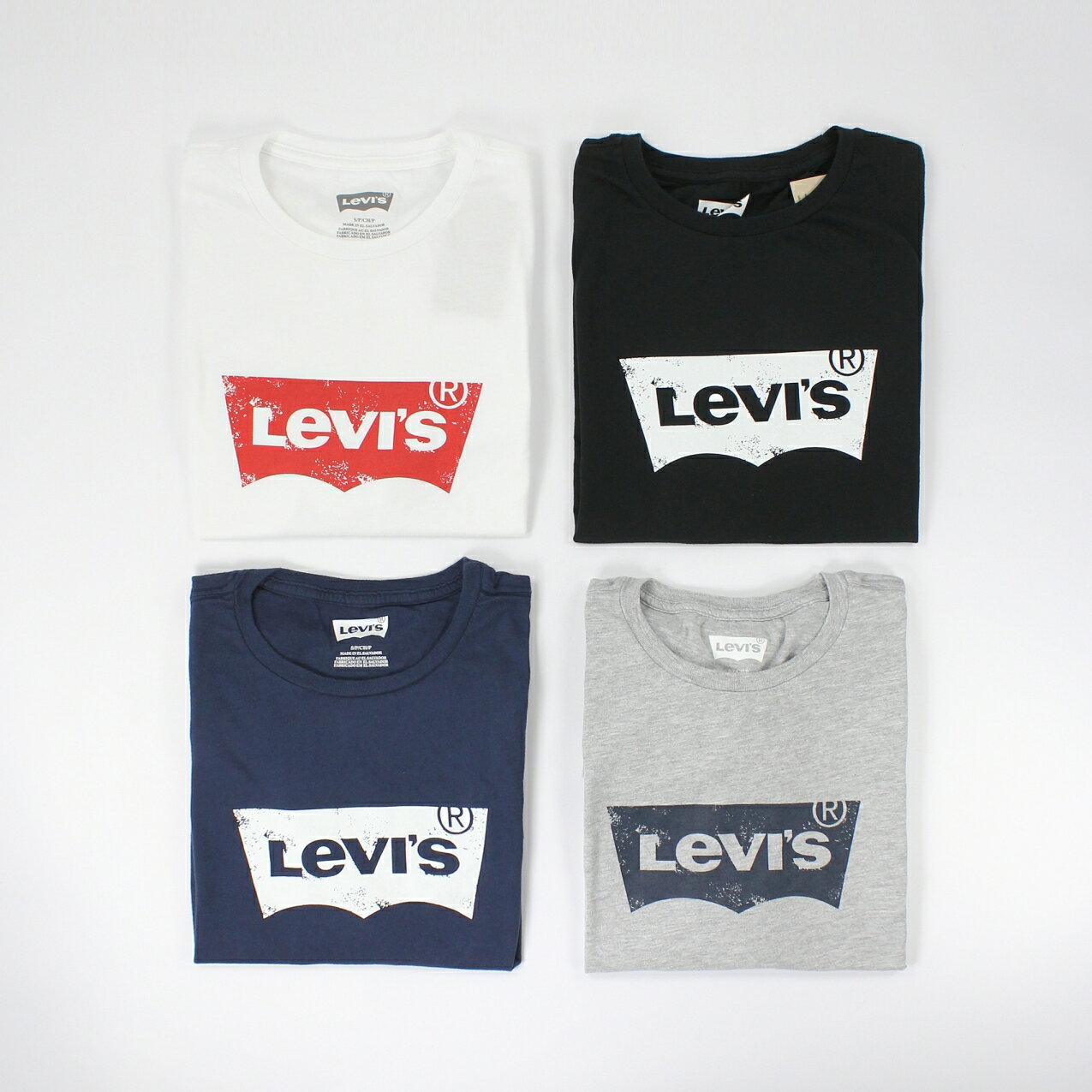 美國百分百【全新真品】Levis T恤 短袖 T-shirt 上衣 短T 白 黑 藍 灰 Logo 經典 大尺 男 S M XL XXL