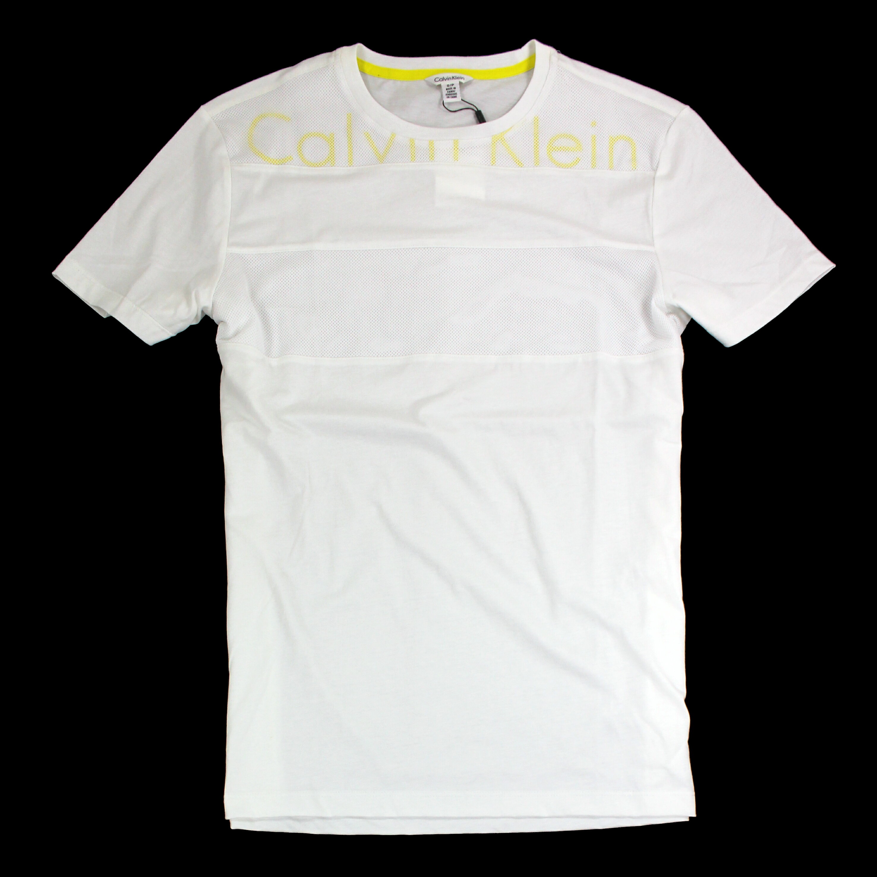 美國百分百【全新真品】Calvin Klein T恤 CK 短袖 Tshirt Logo 白 S M號 E128
