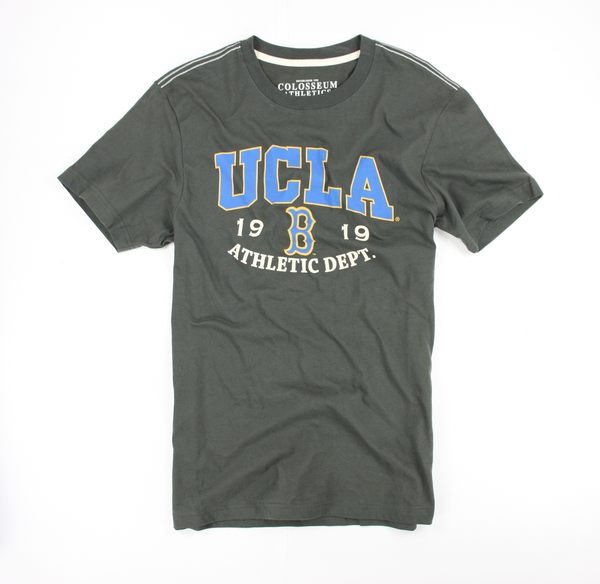 美國百分百【全新真品】夏 UCLA 美式 休閒 學院風 短袖 T恤 加州大學 t-shirt 橄欖球T