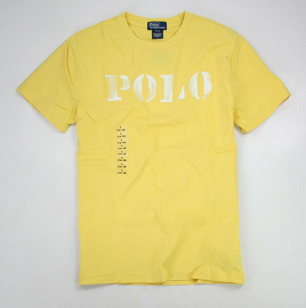 美國百分百【全新真品】Ralph Lauren RL 人氣特價 短袖 刷白 POLO T恤 T-shirt 男T 黃色 XS S