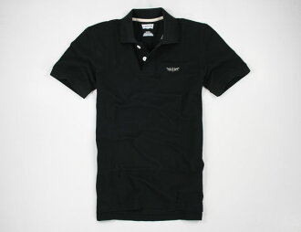 美國百分百【全新正品】levis 潮男 素面黑 短袖 網眼 polo衫 雙頭馬車 棉質 專櫃款 超取