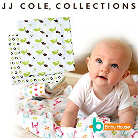 [ Baby House ] JJ COLE JJ-3009 Muslin Blanket 紗布多用途棉毯【愛兒房生活館】