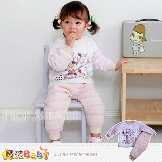【魔法Baby】百貨專櫃正品加厚鋪棉套裝~女童裝~k30822
