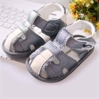 魔法Baby KUKI 酷奇潮流氣質系童鞋(灰)s5713